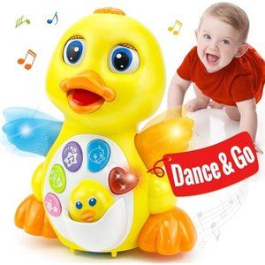 Baby Toys 6 to 12 Months Dancing Music Light Toys  Crawling Infant Toys